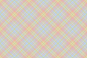 Background vector check of textile pattern texture with a seamless fabric tartan plaid.