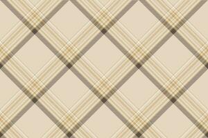 Tartan plaid background, diagonal check seamless pattern. Vector fabric texture for textile print, wrapping paper, gift card, wallpaper.