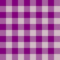 Plaid check pattern. Seamless fabric texture. Tartan textile print. vector