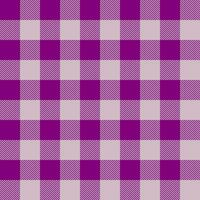 Plaid check pattern. Seamless fabric texture. Tartan textile print. vector