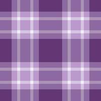 Seamless check texture of pattern vector tartan with a background textile plaid fabric.