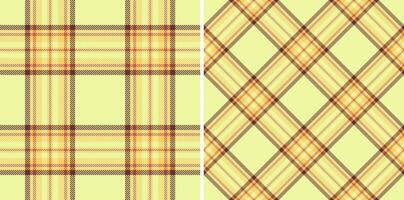 Plaid texture fabric of pattern textile tartan with a check seamless background vector. vector