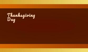 greeting poster celebration template of thanksgiving day. background text card vector