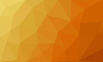 Vibrant orange gradient background flat polygon element pattern. Modern abstract design space template. For banner, web, decoration, flyer, digital, business, cover, greeting vector