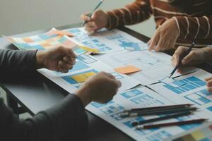 UX UI and Programming development technology. photo