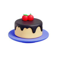 gâteau anniversaire fête ai génératif png