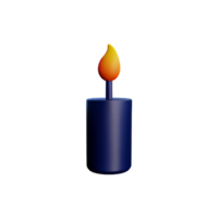 Candle Light Romantic AI Generative png