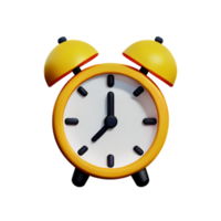 Alarm Uhr Zeit ai generativ png