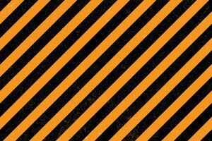 Vector grunge texture warning frame yellow and black diagonal stripes.