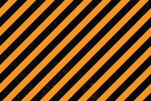 Vector grunge texture warning frame yellow and black diagonal stripes.