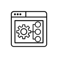 Businessman icon vector. User illustration sign. Account symbol or logo. vector