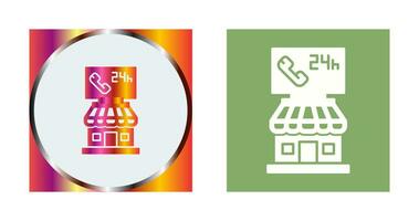 24 hours Vector Icon