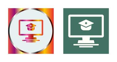 Online Course Vector Icon