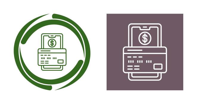 icono de vector de pago