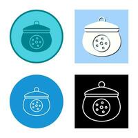 Cookie Jar Vector Icon