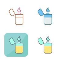 Unique Lighter Vector Icon