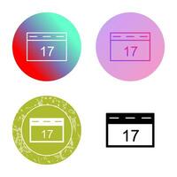 Unique Event Management Vector Icon