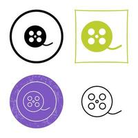 Reel Vector Icon