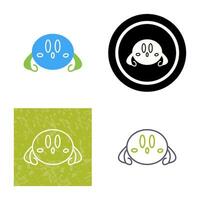 Unique Game Character Vector Icon