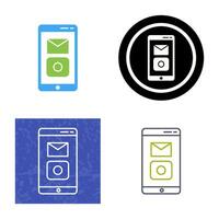 Unique Mobile Applications Vector Icon