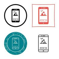 Unique Edit Picture Vector Icon