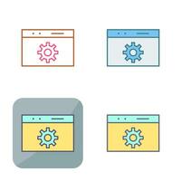 Unique Web Optimization Vector Icon