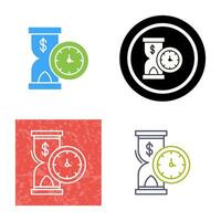 Time is Money Vector Icon