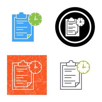 icono de vector de gestión de tareas