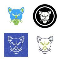 Black Panther Vector Icon