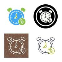 Clock Vector Icon