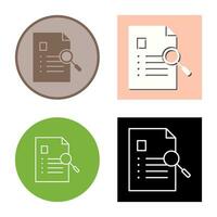 Unique Case Study Vector Icon