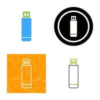 USB Drive Vector Icon