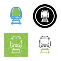 icono de vector de tren