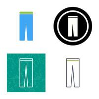 icono de vector de pantalones