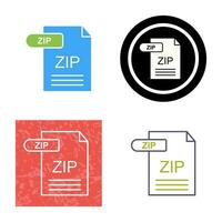 ZIP Vector Icon