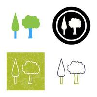 Trees Vector Icon