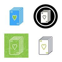 Deck of Cards Vector Icon