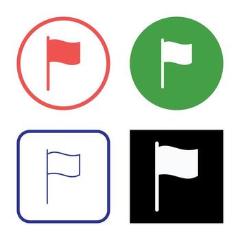 Flag Vector Icon