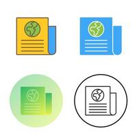 Newspaper Vector Icon