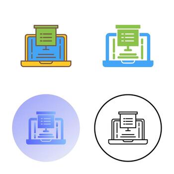 Presentation Vector Icon