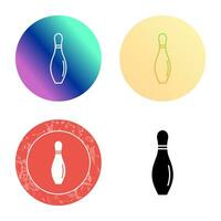 Bowling Pin Vector Icon