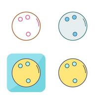 Bowling Ball Vector Icon