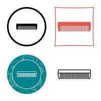 Comb Vector Icon