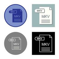 MKV Vector Icon