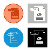 ZIP Vector Icon