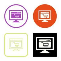 Ecommerce Website Vector Icon