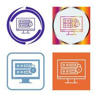 Unique Data Security Vector Icon