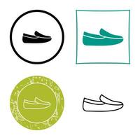 Men's Loafers Vector Icon