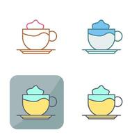 Latte Vector Icon