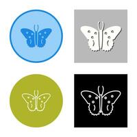 icono de vector de mariposa